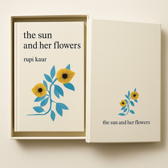 Rupi Kaur “The Sun and Her Flowers” Limited Edition Gift Box Set - Picture 1 of 7